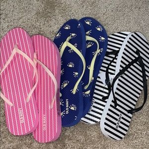 Old Navy flip flops :)
